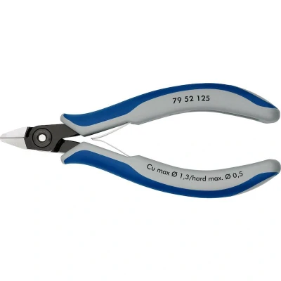 Afbeelding van Knipex Werk 79 52 125 Elektronica en fijnmechanica Zijkniptang Met facet mm