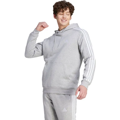 Afbeelding van adidas Sportswear Essentials 3STRIPES Hoodie, Heren, Maat: Small, Medium grey heather