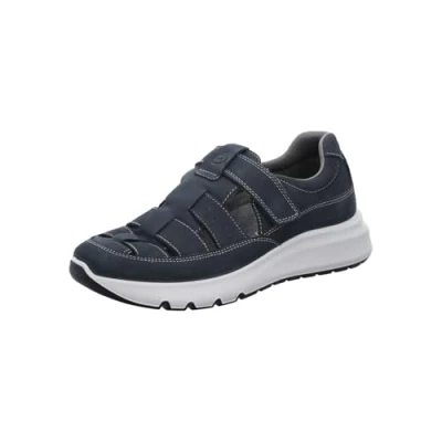 Afbeelding van ara Sneakers laag, Heren, Maat: 42, Blauw Nubukleer