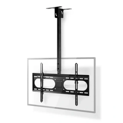 Image de Nedis TVCM1350BK Support full motion pour TV acier noir Taille d&#039;écran : 42&quot; 65&quot; montable au plafond