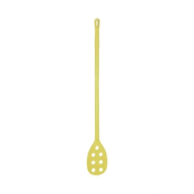 Afbeelding van Vikan Special Tools Hygiene Stirring Spatula with Perforated Blade Metal Detectable Yellow Ø31mm 1200mm