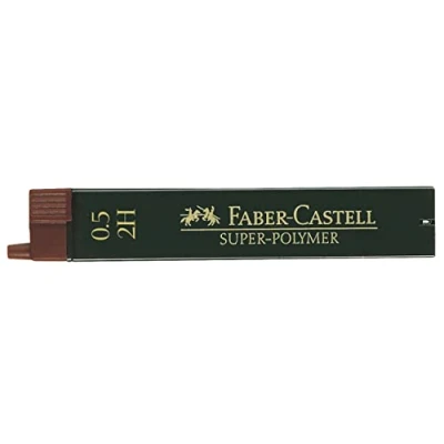 Afbeelding van Faber Castell 2 tubes van 12 vullingen 0,5 mm