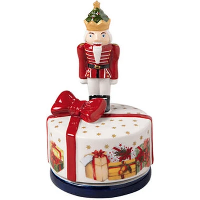 Afbeelding van Villeroy &amp; Boch Nostalgic Melody 14 8640 6308 notenkraker, draaibaar, 9 x 15 cm, porselein, meerkleurig