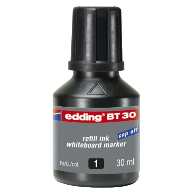 Image de edding BT30 recharge d&#039;encre, noir, contenu: 30 ml