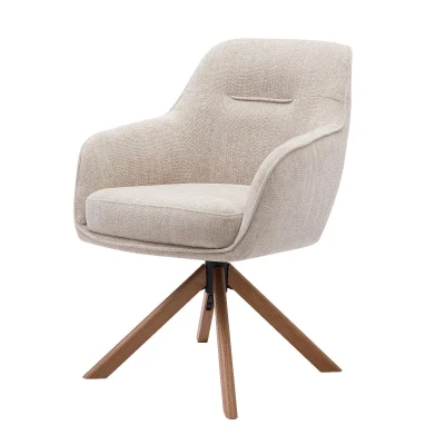 Afbeelding van Ellis armstoel stof beige
