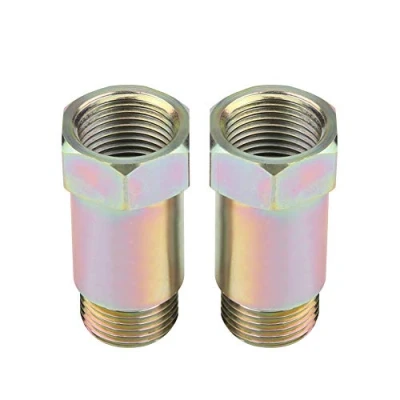 Afbeelding van Fydun zuurstofsondeverlenging, 2 stuks, 45 mm, M18 x 1,5 O2, verlengstuk, adapter, geel