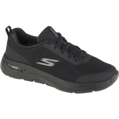 Afbeelding van Skechers Go Walk Arch Fit Motion Breeze Sneakers voor dames, zwart, 40 EU, zwart.