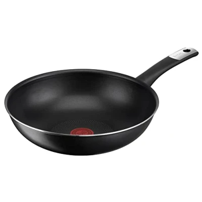 Afbeelding van Tefal Hard Titanium Essential Wokpan 28cm Niet Geschikt Voor Inductie