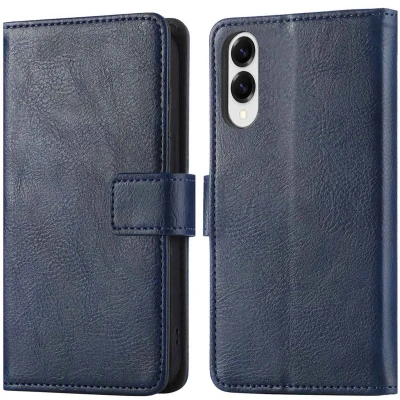 Afbeelding van imoshion Luxe Bookcase voor de Samsung Galaxy S25 Edge Donkerblauw