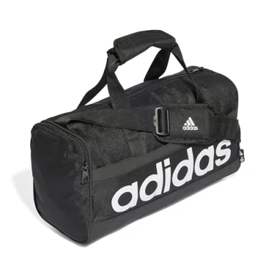 Afbeelding van adidas Performance Linear Duffel XS Sporttas Black white, Maat: One Size/No Size, white