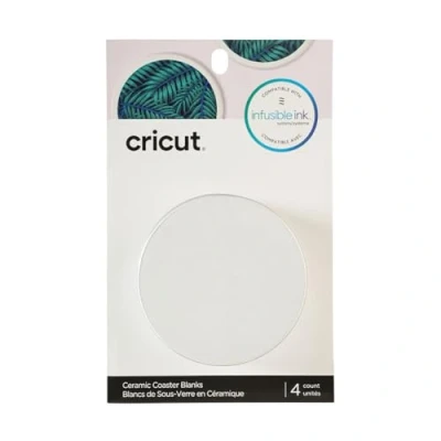 Image de 4 Sous Verres Ronds En Céramique Ø 91 Cm Cricut