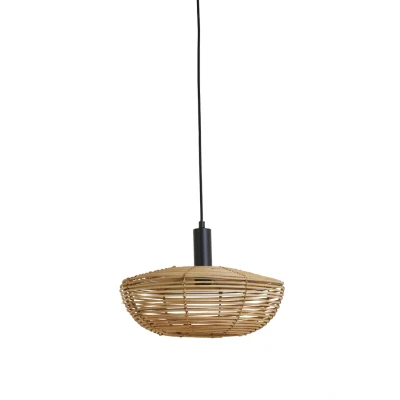 Afbeelding van Light &amp; Living Hanglamp Milan 40x40x15 Bruin