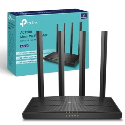 Image de TP Link Archer C6 V3.20 Routeur sans fil commutateur 4 ports GigE 802.11a/b/g/n/ac Bi bande