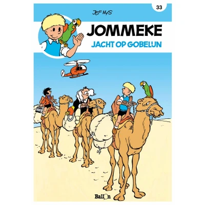 Afbeelding van Jommeke strip nieuwe look 33 Jacht op Gobelijn