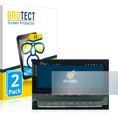 Afbeelding van BROTECT Screenprotector voor Opel Astra L 2022 Navigationssystem Folie Beschermfolie transparant (2 Stuks)