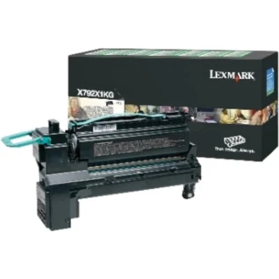 Afbeelding van Lexmark X792X1KG Toner Zwart Extra hoge capaciteit