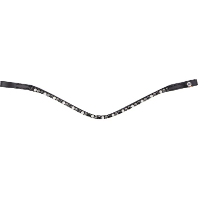 Afbeelding van Waldhausen Frontriem X Line Glam Zwart Full
