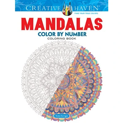 Afbeelding van Creative Haven Mandalas Color By Number