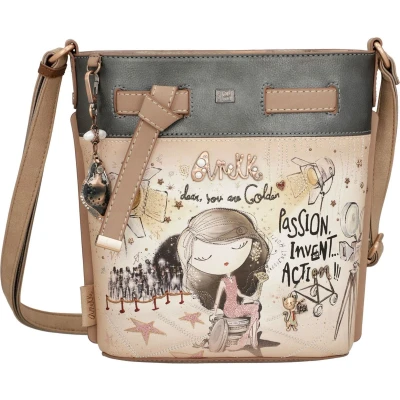 Afbeelding van Anekke Schoudertas Hollywood Bow Crossbody Bag Multicolor Veelkleurig