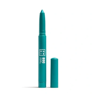 Afbeelding van 3ina THE 24H EYE Stick Oogschaduw, Dames, Maat: 1.4 g, 880 turquoise