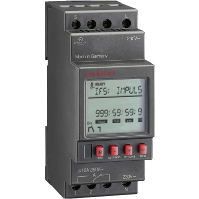 Afbeelding van Müller MR 28.10 pro 230V 50 60Hz DIN rail schakelklok Digitaal 230 V/AC 4000 W