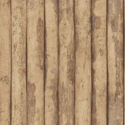 Afbeelding van Homestyle Behang Old Wood bruin