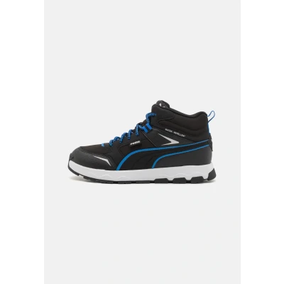 Afbeelding van Puma Evolve Trail Sneakers hoog blackhyperlink blue voor kinderen, Maat: 35.5, Black hyperlink Textiel/ synthetisch