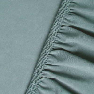 Afbeelding van Sale Kayori Biologisch Shizu Topperhoeslaken stretch Jersey Zeeblauw 180 200/200 220