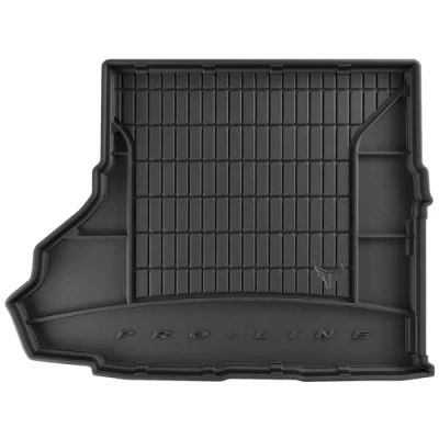 Afbeelding van M MOTOS Kofferbakmat voor Ford Mustang VI 2014 2023 Verbeter je reiscomfort met de zwarte antislipmat Auto TM automat alle weersomstandigheden, bescherming tegen