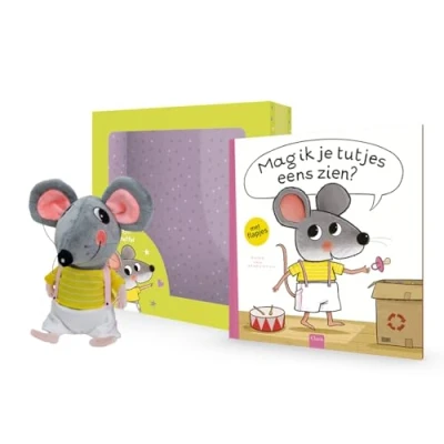 Afbeelding van Mag ik je tutjes eens zien? Boek + knuffel