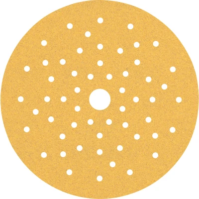 Image de BOSCH 2608901105 Feuille abrasive Expert C470 Best for Wood and Paint, diamètre 150 mm, grain 100, multiperforation (5 pcs)