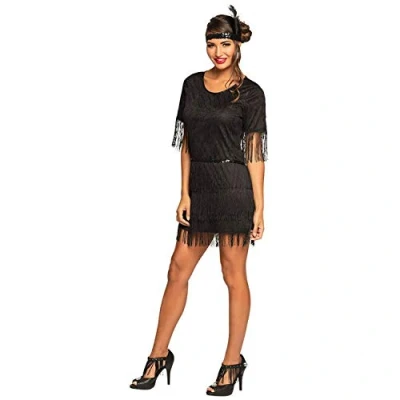 Afbeelding van Boland Kostuum Flapper Darcy (40/42) Volwassenen Charleston 20&#039;s Roaring Twenties