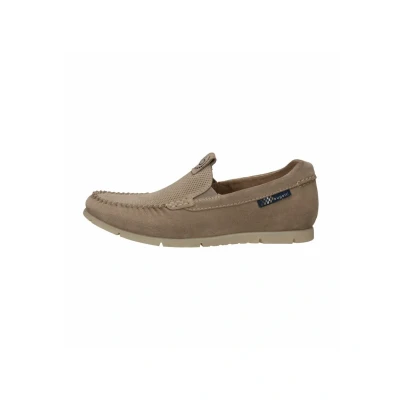 Afbeelding van bugatti Loafers Instappers, Heren, Maat: 42, Taupe Veloursleer