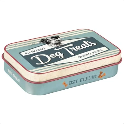 Afbeelding van All Natural Dog Treats Tinnen Opbergdoosje
