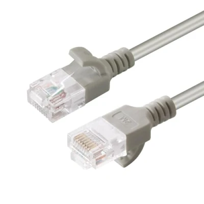 Afbeelding van MicroConnect U/UTP CAT6 15M Grijs Slank (U/UTP, CAT6, 15 m), Netwerkkabel