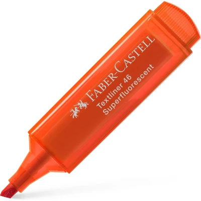 Afbeelding van tekstmarker Faber Castell 1546 oranje