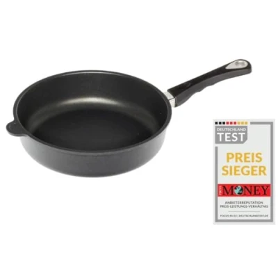 Afbeelding van AMT I 728 Inductie braadpan, aluminium, zwart, diameter 28 cm