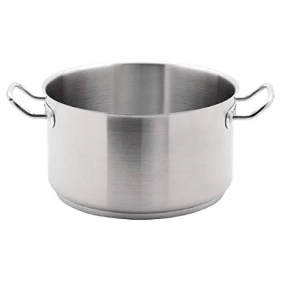 Afbeelding van Vogue RVS inductie kookpan 28cm 9,5L