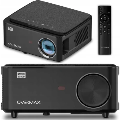 Afbeelding van Overmax Multipic 5.1 Beamer Wi Fi connectie Tot 50 000 uur levensduur vsn de lamp HDMI kabel in set