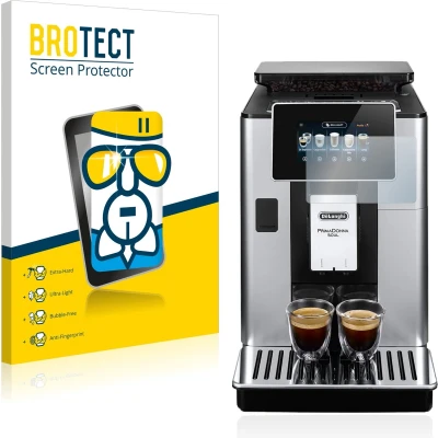 Afbeelding van BROTECT Screenprotector voor DeLonghi PrimaDonna Soul ECAM610.74.MB Folie Beschermfolie Beschermglas transparant