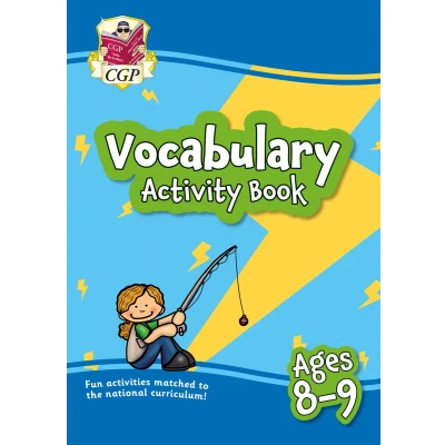 Afbeelding van CGP KS2 Activity Books and Cards Vocabulary Book for Ages 8 9