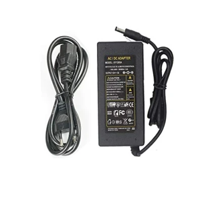 Afbeelding van Voedingsadapter, 12 V 5 A transformatoren, 60 W oplader voor led lint, laptop, TFT monitoren, printer, dvd, tv&#039;s, faxapparaten, scannen, router,