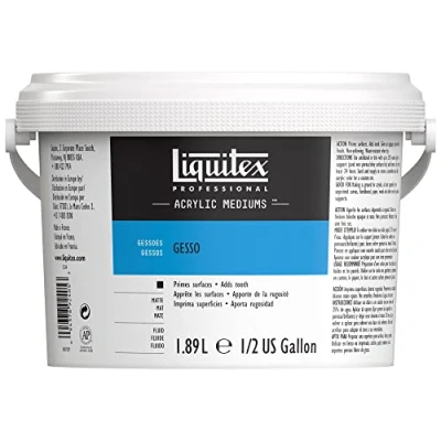 Afbeelding van Liquitex Additief, gesso, wit, pot 1,89 l
