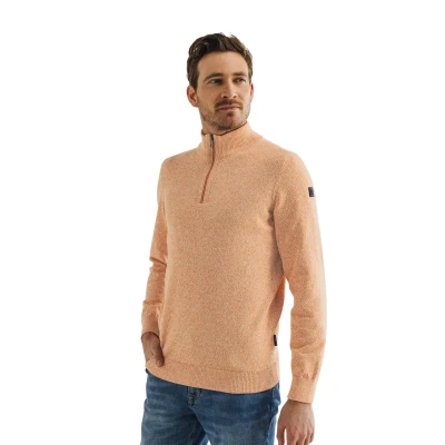 Afbeelding van State of Art Trui Half Zip Oranje XXL