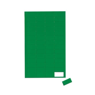 Afbeelding van Magnetische symbolen, rechthoekjes, 1 x 2 cm, 56 st