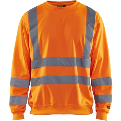 Afbeelding van Blaklader Sweatshirt High Vis 3341 1974 Oranje M