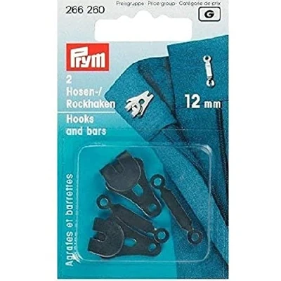 Afbeelding van Broek en rokhaken 12mm Prym
