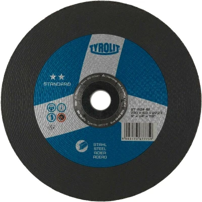 Afbeelding van Tyrolit Afbraamschijf (Standard) 125 x 6 22,2 MM Staal
