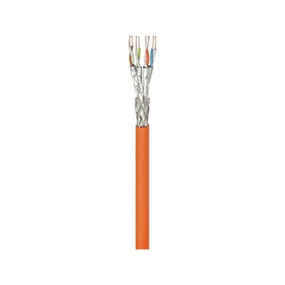 Afbeelding van &#039;Goobay 91890 Cat 7 A netwerkkabel &quot;S/FTP (PIMF) 500 m oranje/zwart