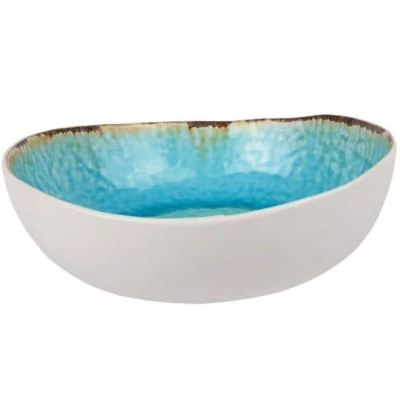 Afbeelding van Cosy &amp; Trendy Saladeschaal Laguna Azzurro 21 x 20 cm